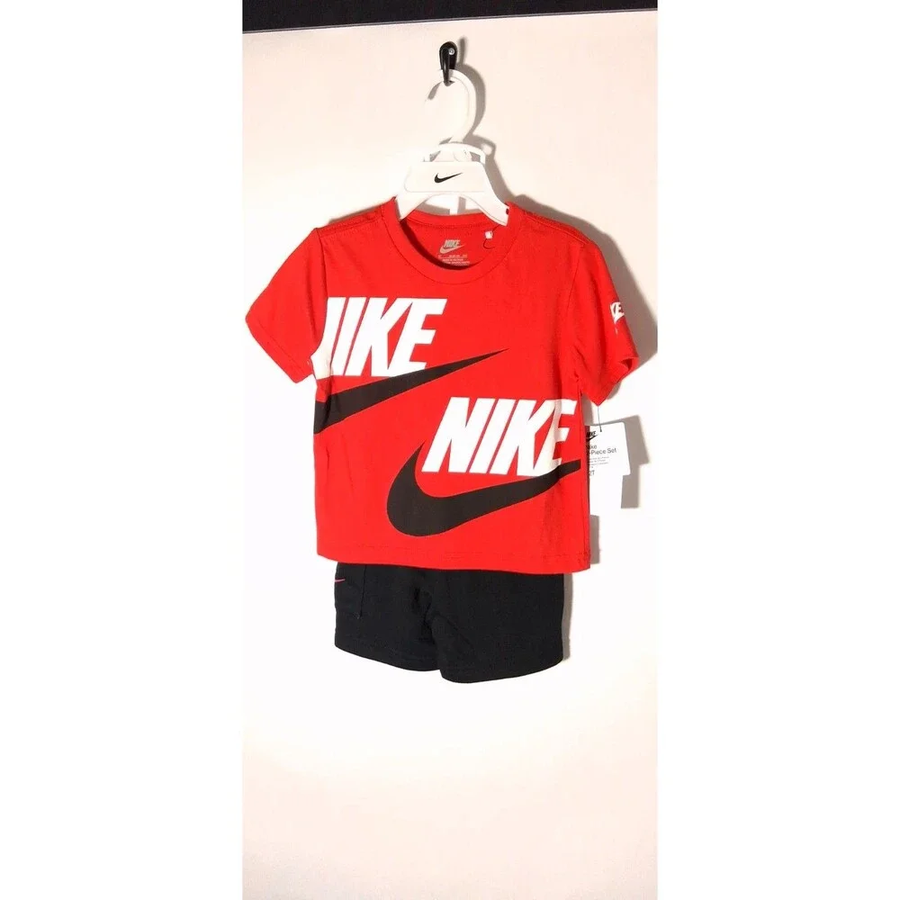 Nike Baby Boys Just Do It 2-Piece T-Shirt Short Set Size 24M - Picture 6 of 12
